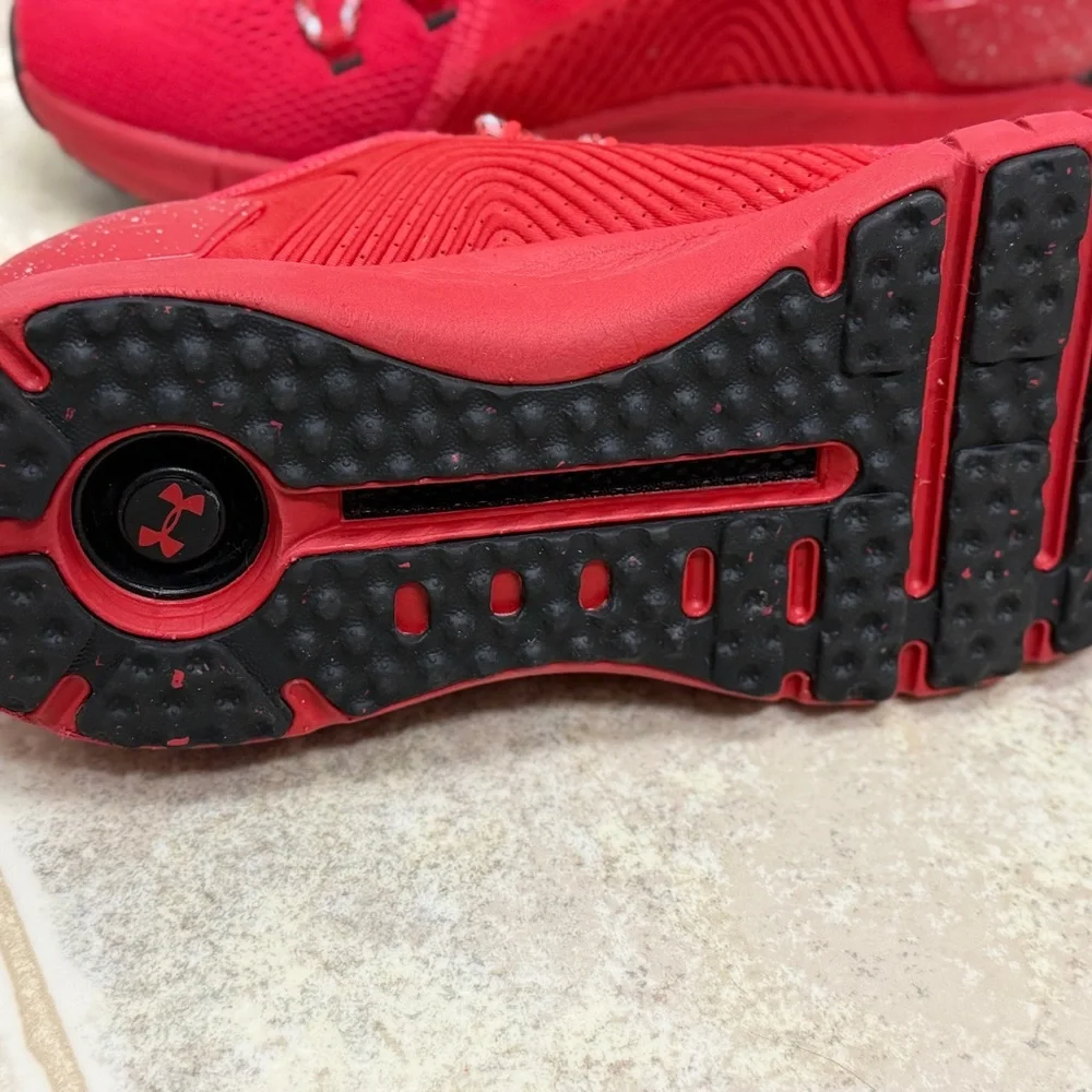 Under Armour Hovr Men's Vibrant Red Athletic Shoes - Picture 7 of 13